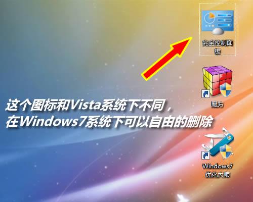 藏在Windows 7中的绝密:完全控制面板