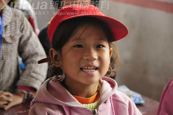 孩子们听到儿歌后的高兴劲儿