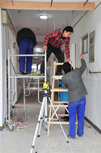 安徽新华动漫游戏学院一期工程火热进行中