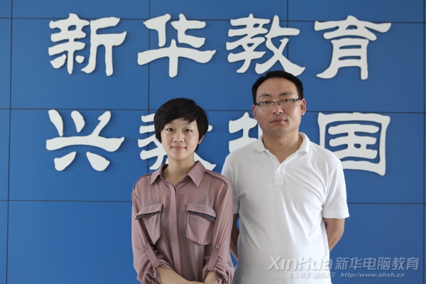 安徽新华张凯星(左)、储士涛(右)老师分别获得大赛二等奖和三等奖